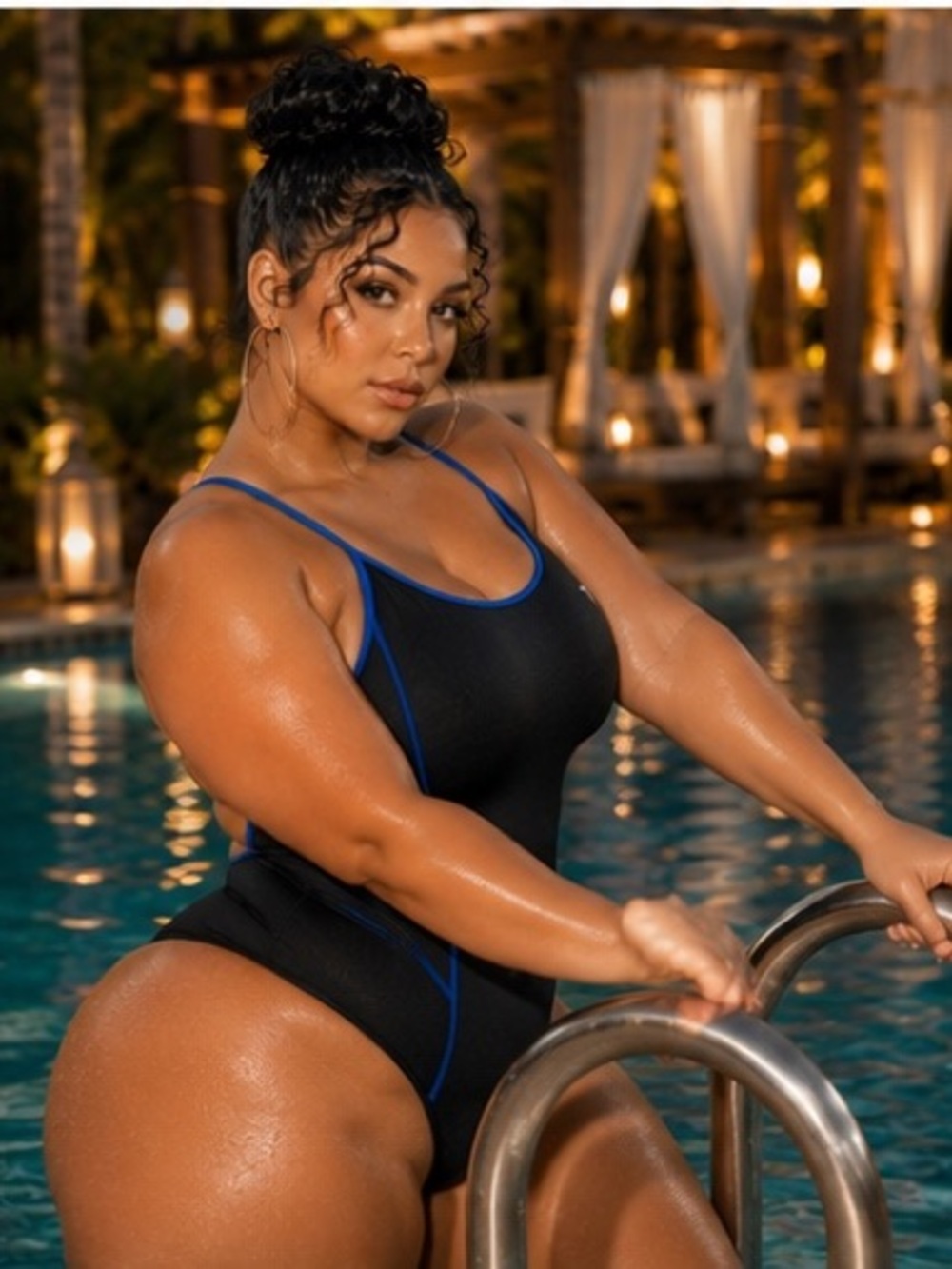 blue and black beauty